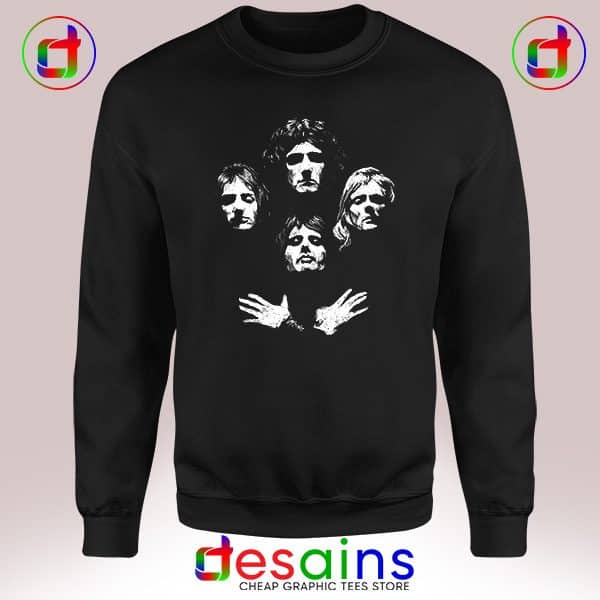 Sweatshirt Bohemian Rhapsody Poster Queen Band Movie