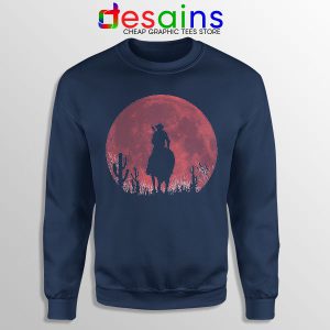 Sweatshirt Navy Red Dead Redemption 2 Online Game Merch