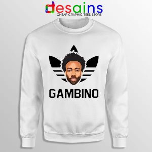 Sweatshirt White Childish Gambino Adidas This is America