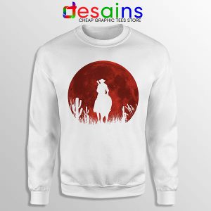 Sweatshirt White Red Dead Redemption 2 Online Game Merch