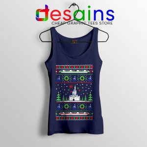 Tank Top Navy Castle Ugly Christmas Disney Sofia the First