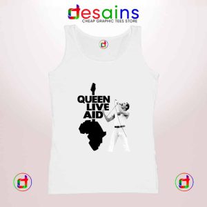 Tank Top Queen Live Aid Concert Freddie Mercury Show