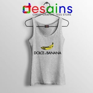 Tank Top SPort grey Dolce and Banana Fashion Minions Funny