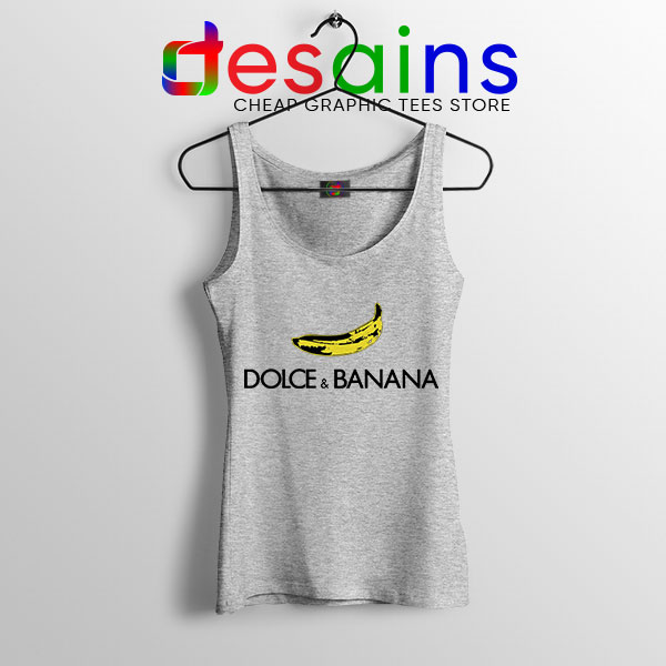 Tank Top SPort grey Dolce and Banana Fashion Minions Funny