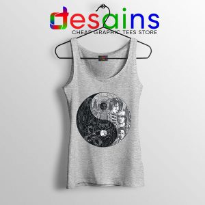 Tank Top Sport Grey Upside Down Yin and Yang Stranger Things 4