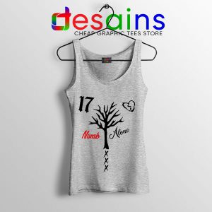 Tank Top Sport Grey XXXTentacion Numb Alone Poster Killers