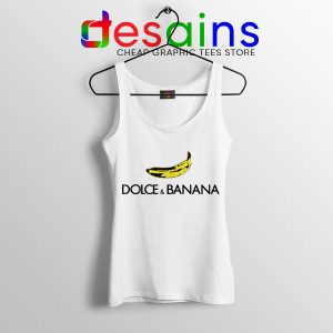 Tank Top White Dolce and Banana Fashion Minions Funny