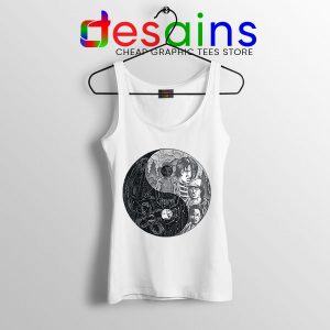 Tank Top White Upside Down Yin and Yang Stranger Things 4