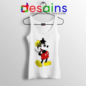 Tank Top White XXXTentacion Mickey Mouse Death Cause