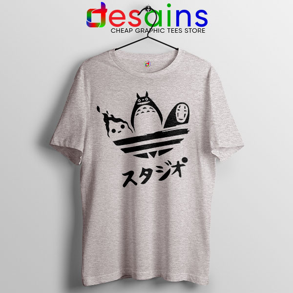 Tshirt My Neighbor Totoro Adidas Logo Characters Movie