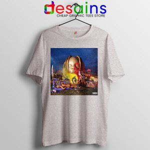Tshirt Sport Grey Sicko Mode Travis Scott Concert Tour