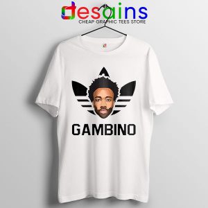 Tshirt White Donald Glover Childish Gambino Adidas This is America