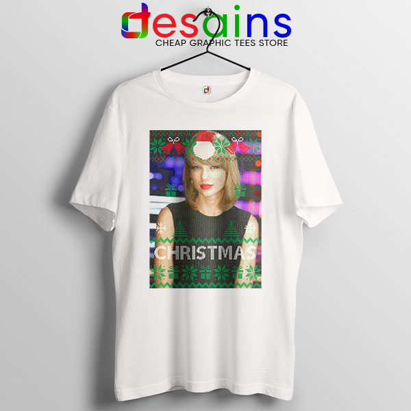 Tshirt White Taylor Swift Smile Christmas Gift All Too Well