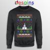 Ugly Sweatshirt Castle Disney Christmas Lights Fairytale