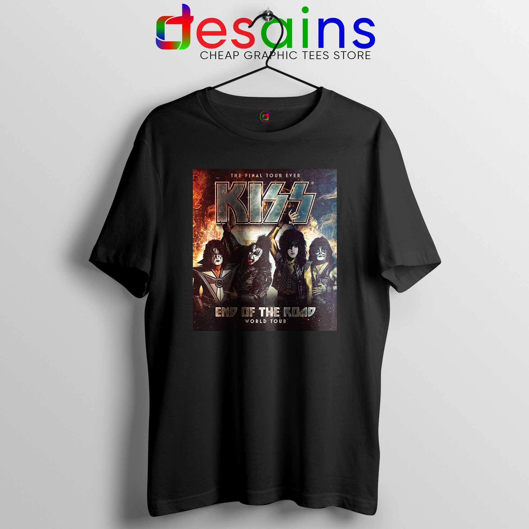 Kiss End of the Road Tour T Shirt 