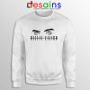 Cheap Sweatshirt Billie Eilish Ocean Eyes Crewneck Size S-3XL