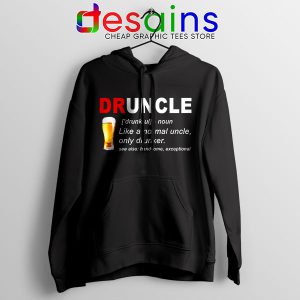 Hoodie Druncle Beer Definition Funny Meme