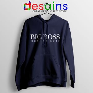 Hoodie Navy Big Boss Mother Base Hugo Boss Funny