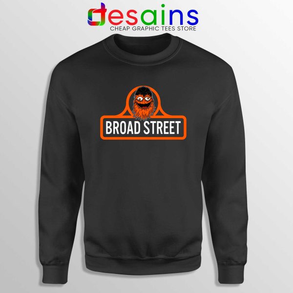 Sweatshirt Gritty Mascot Broad Street Crewneck Size S-3XL