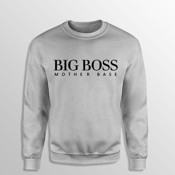 Sweatshirt Sport Grey Big Boss Mother Base Hugo Boss Mother's Day