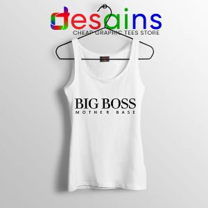 Tank Top Big Boss Mother Base Hugo Boss Funny Logo