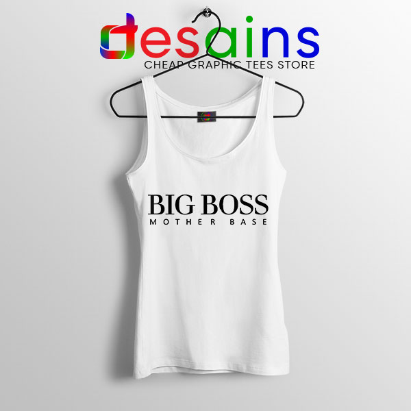 Tank Top Big Boss Mother Base Hugo Boss Funny Logo