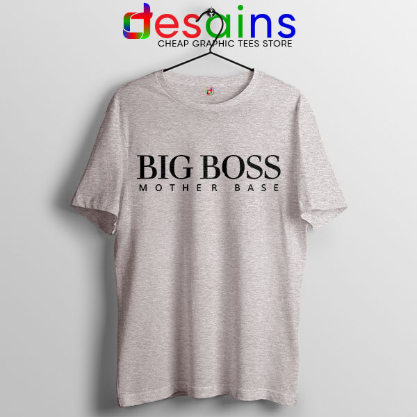 Tshirt SPort Grey Big Boss Mother Base Hugo Boss Mother's Day