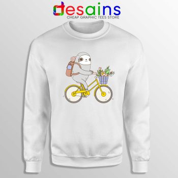 Buy Biking Sloth Cheap Sweatshirt Real Life Sloth Size S-3XL