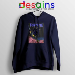 Buy Hoodie Fortnite Ravage Poster Outfit Navy Blue