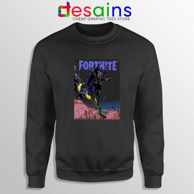 Buy Sweatshirt Fortnite Ravage Outfit Crewneck Black