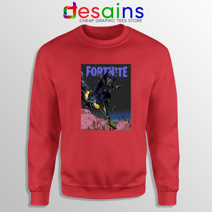 Buy Sweatshirt Fortnite Ravage Outfit Crewneck RED