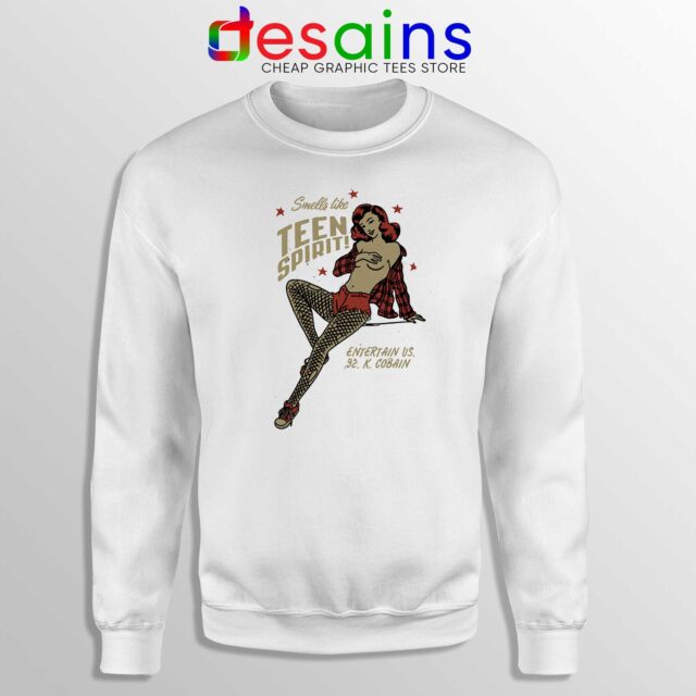 Sweatshirt Smells Like Teen Spirit Girl Nirvana Song