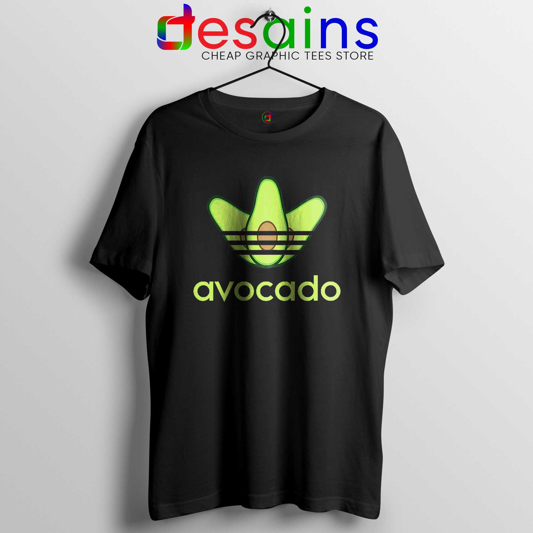 Avocado Originals Three Stripes Tee Shirt Cheap Adidas Size S 3xl