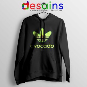 Avocado Three Stripes Cheap Hoodie Funny Adidas Size S-3XL