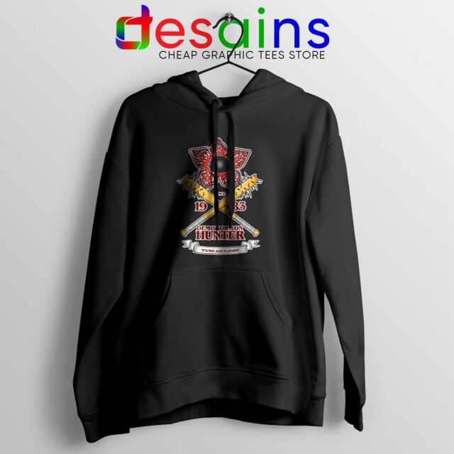 Hoodie Stranger Things Season 3 Demogorgon Hunter Netflix