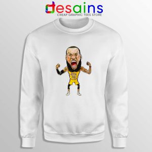 Space Jam Lakers James Sweatshirt LeBron James NBA