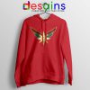 Buy Hoodie Captain Marvel Seal Costume Logo Size S-3XL