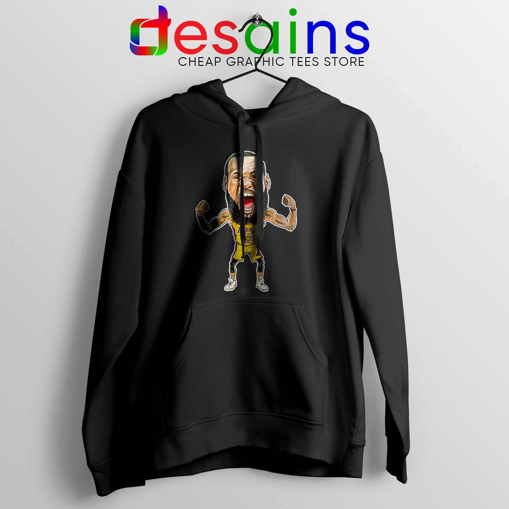 lebron james black hoodie