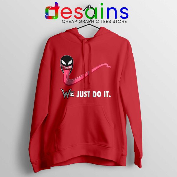 Buy Hoodie Venom WE Just Do It Size S-3XL Red Hoodies