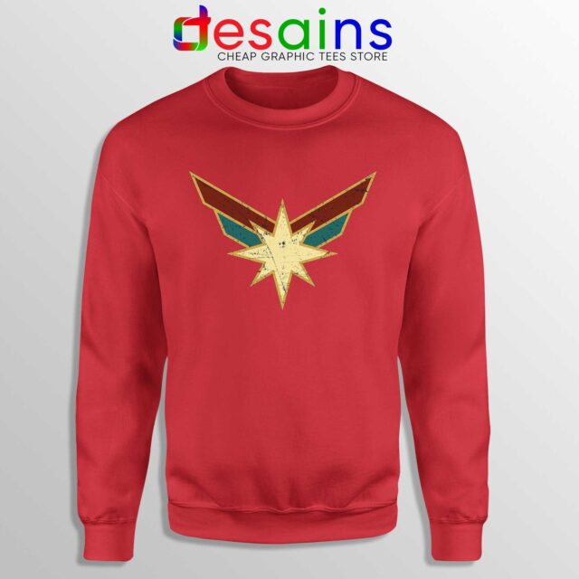 Sweatshirt Captain Marvel Seal Costume The Marvels