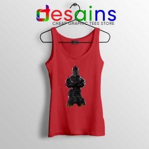 Cheap Tank Top Black Knight Fortnite Battle Royale Red