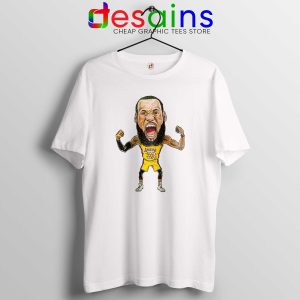 Cheap Tee Shirts Lakers James Tshirt LeBron James Size S-3XL