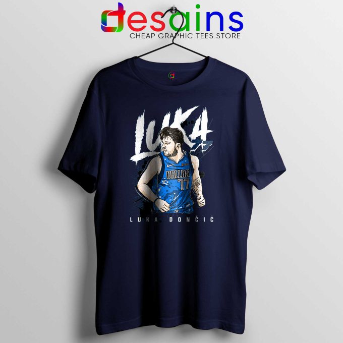 Cheap Tee Shirts Luka Doncic Dallas Mavericks art Size S-3XL
