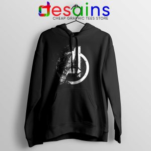 Hoodie Logo Avengers Endgame Distressed Buy Hoodies Black Marvel