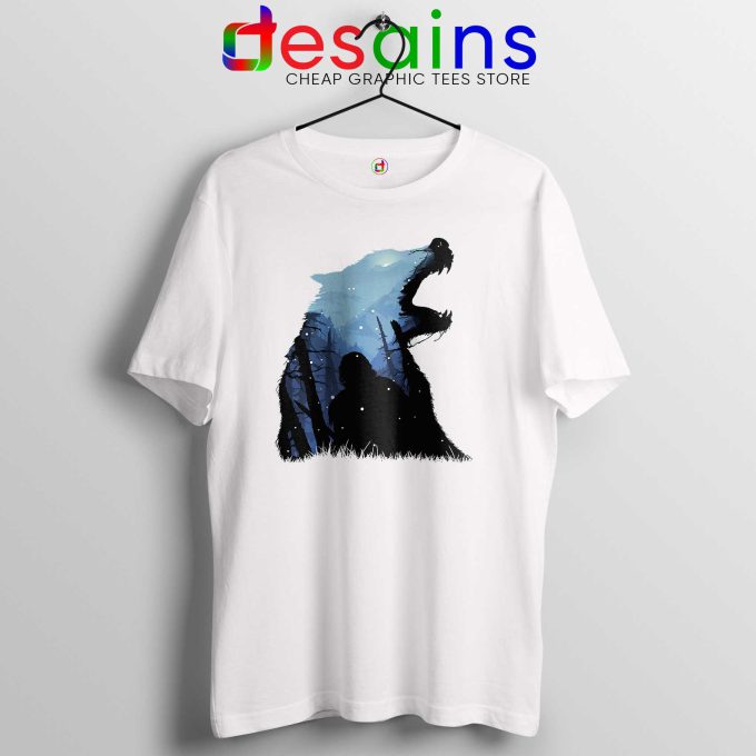 Jon Snow King of The North Tee Shirt Game of Thrones