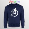 Sweatshirt Logo Avengers Endgame Distressed Crewneck Sweater Marvel