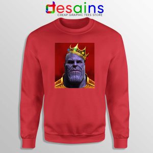 Sweatshirt The Notorious Thanos Avengers Endgame Sweater Red