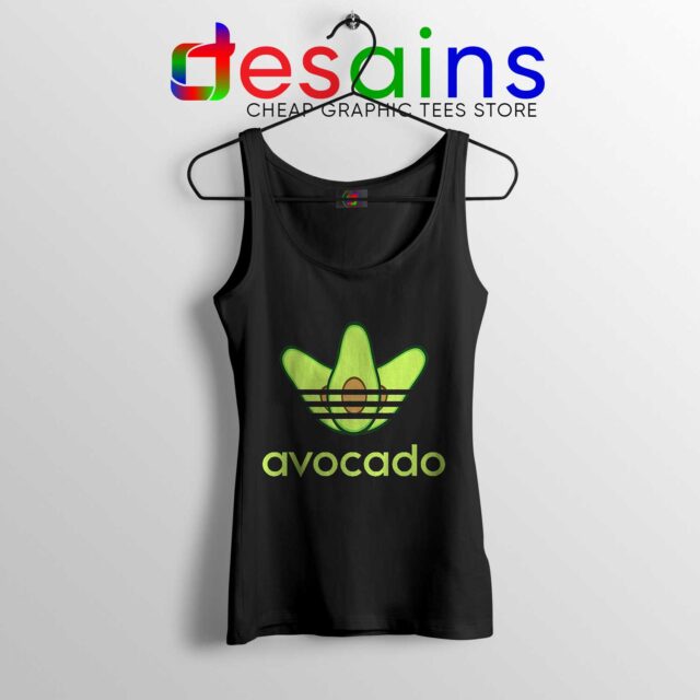 Tank Top Logo Avocado Three Stripes Adidas Meme Fruit
