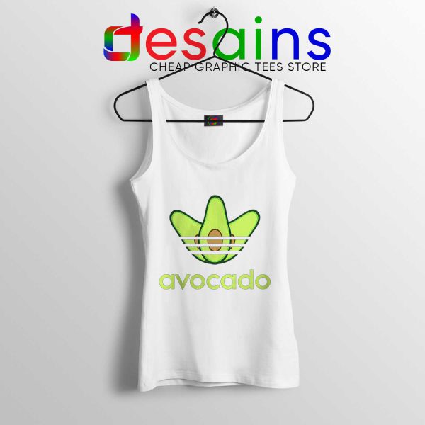 Tank Top Logo Avocado Three Stripes Cheap Tank Tops white