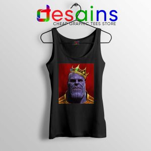 Tank Top Notorious BIG Thanos Avengers Endgame Tank Tops Black